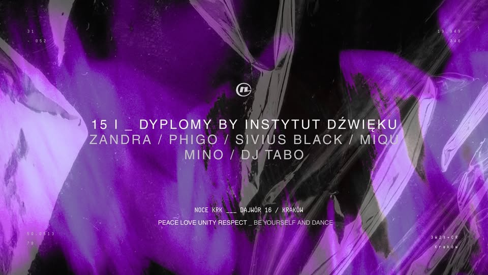 NOCE KRK: DYPLOMY BY INSTYTUT DŹWIĘKU | FREE ENTRY