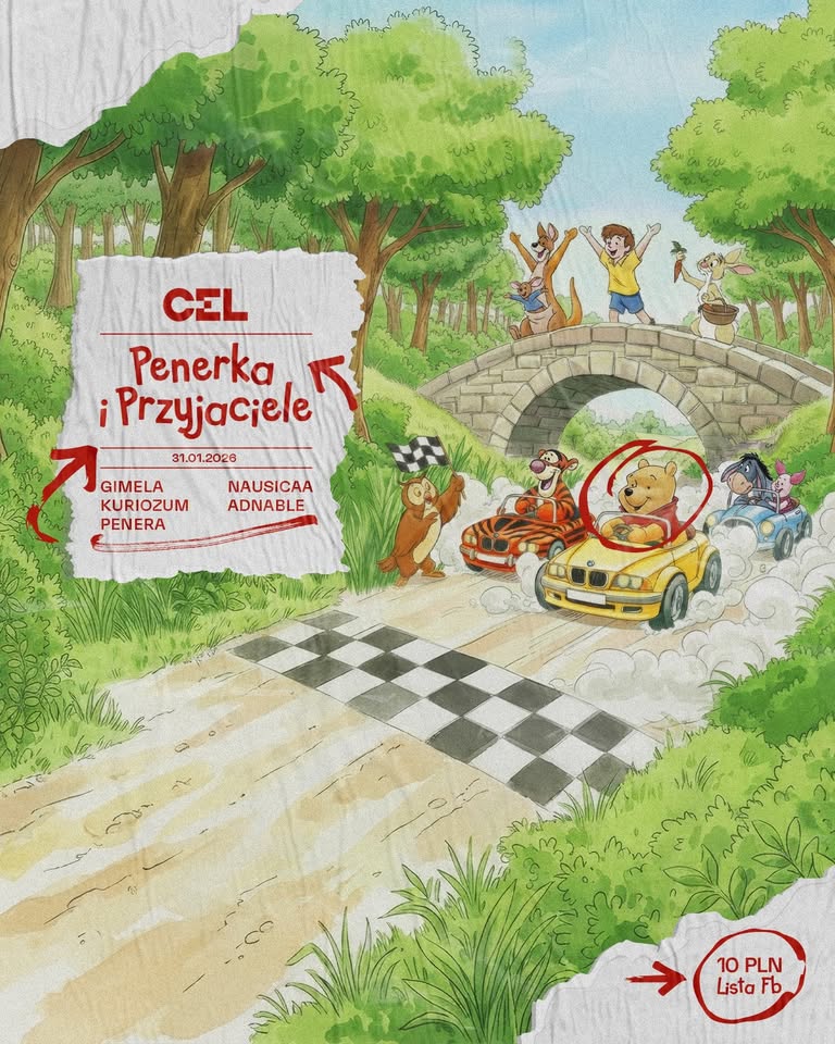 CEL: Penerka i przyjaciele | LISTA FB* 10 PLN