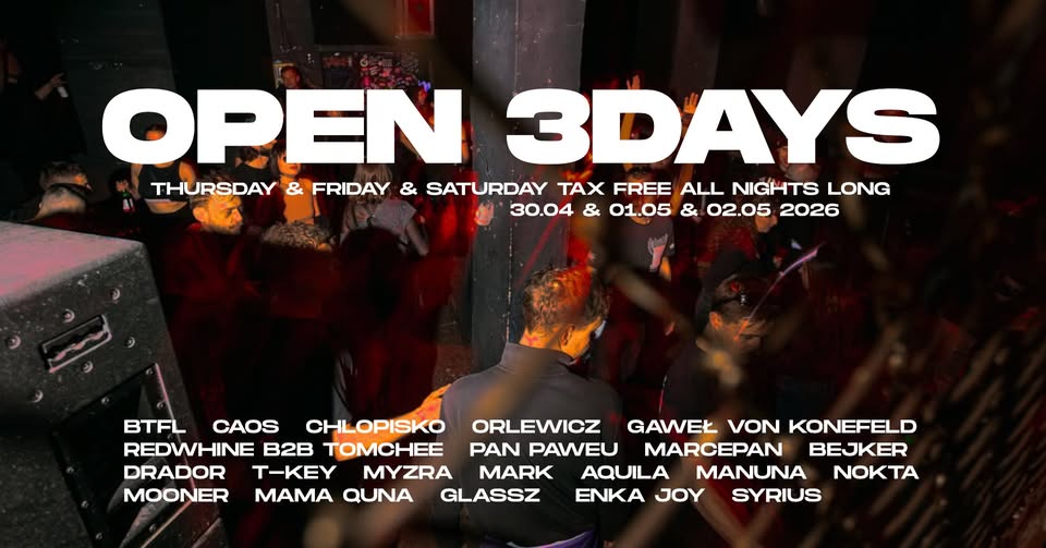 TRANSFORMATOR OPEN 3DAYS tax free (30.04, 01.05, 02.05)