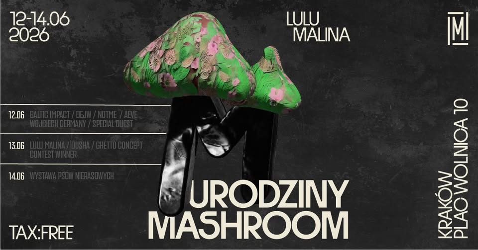URODZINY MASHA 12-14.06 x SIAŁY BABY BAS ☼ DUSHA • LULU MALINA • DEJW • NOTME • AEVE • W.GERMANY ☼