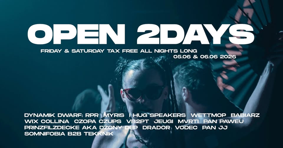 TRANSFORMATOR OPEN 2DAYS tax free (05.06 & 06.06)