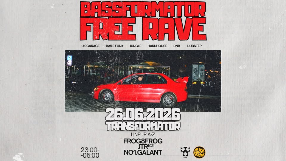 BASSFORMATOR FREE RAVE (UK / Speed Garage, Dubstep, Baile Funk, Breakbeat, Jungle, Drum and Bass)