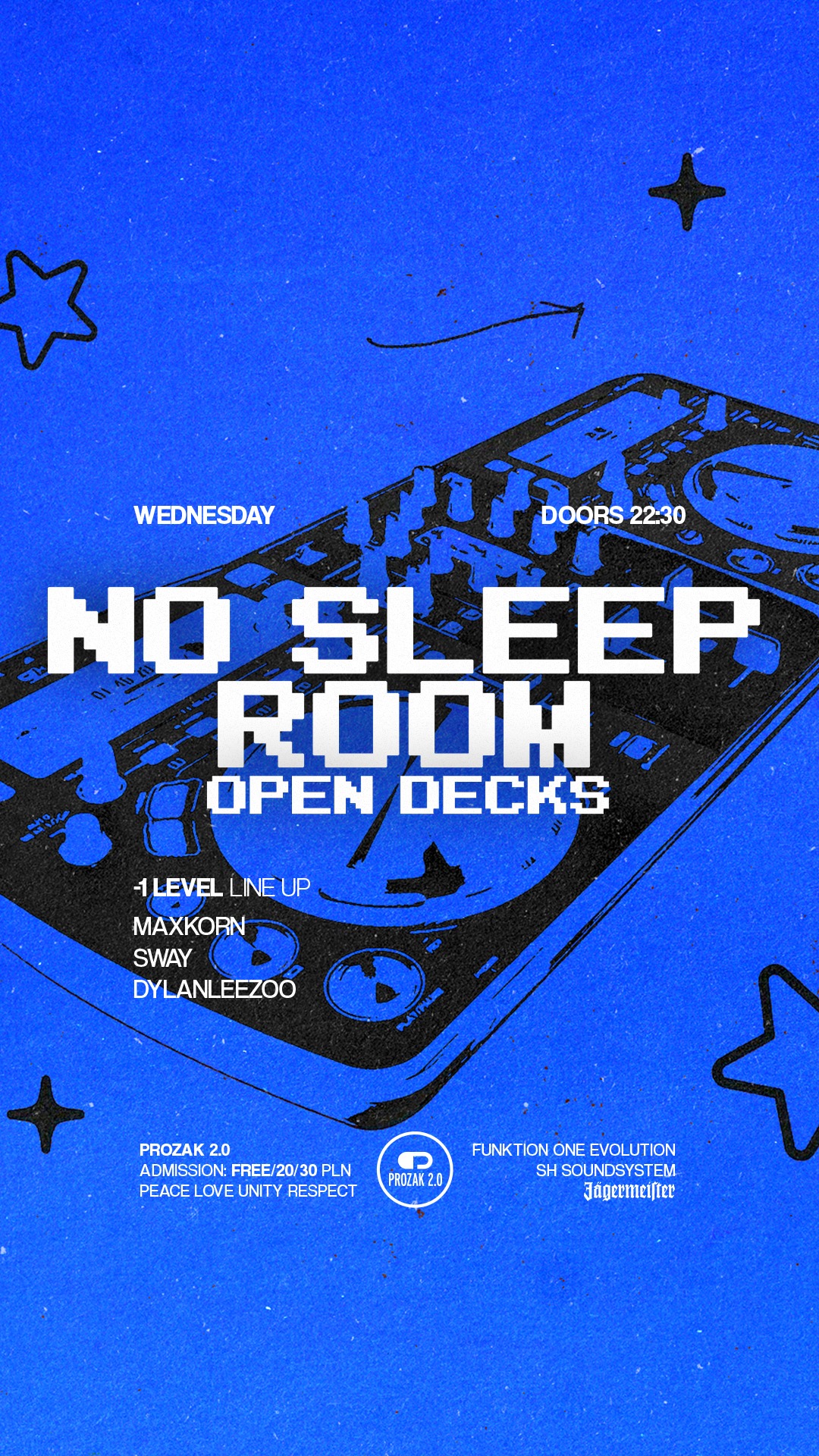NO SLEEP ROOM