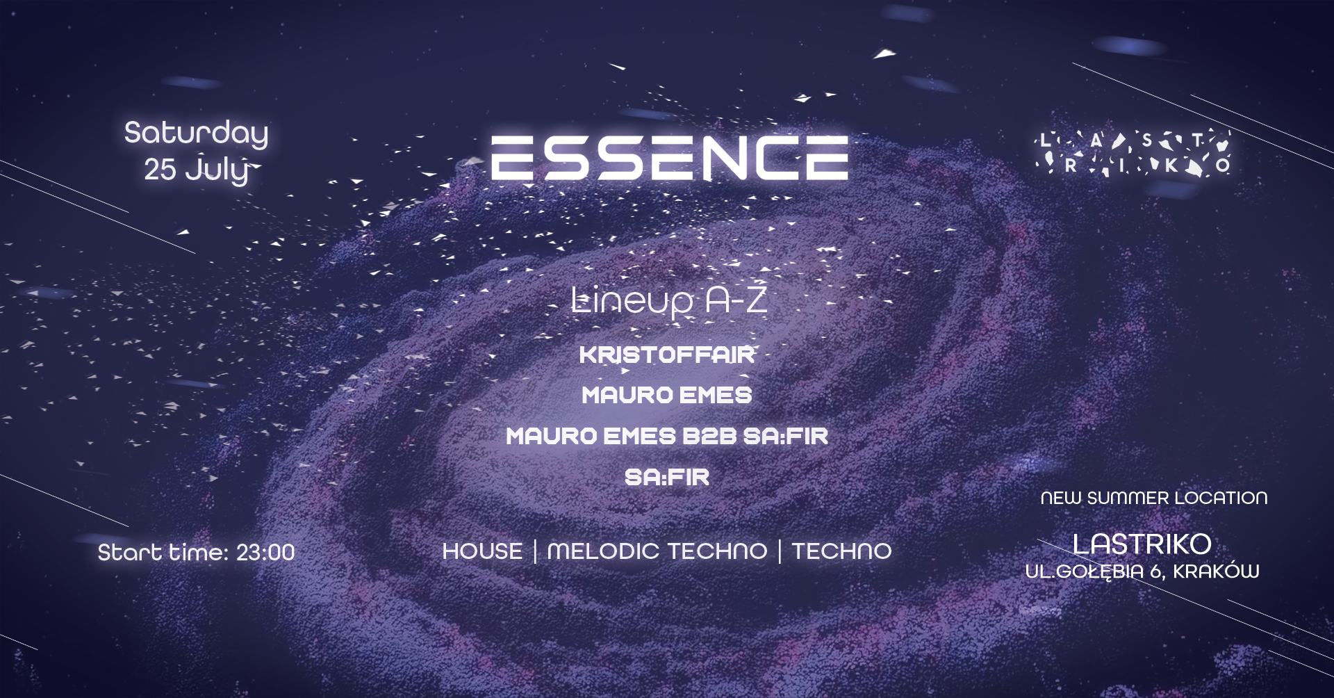 ESSENCE - House - Melodic Techno - Techno