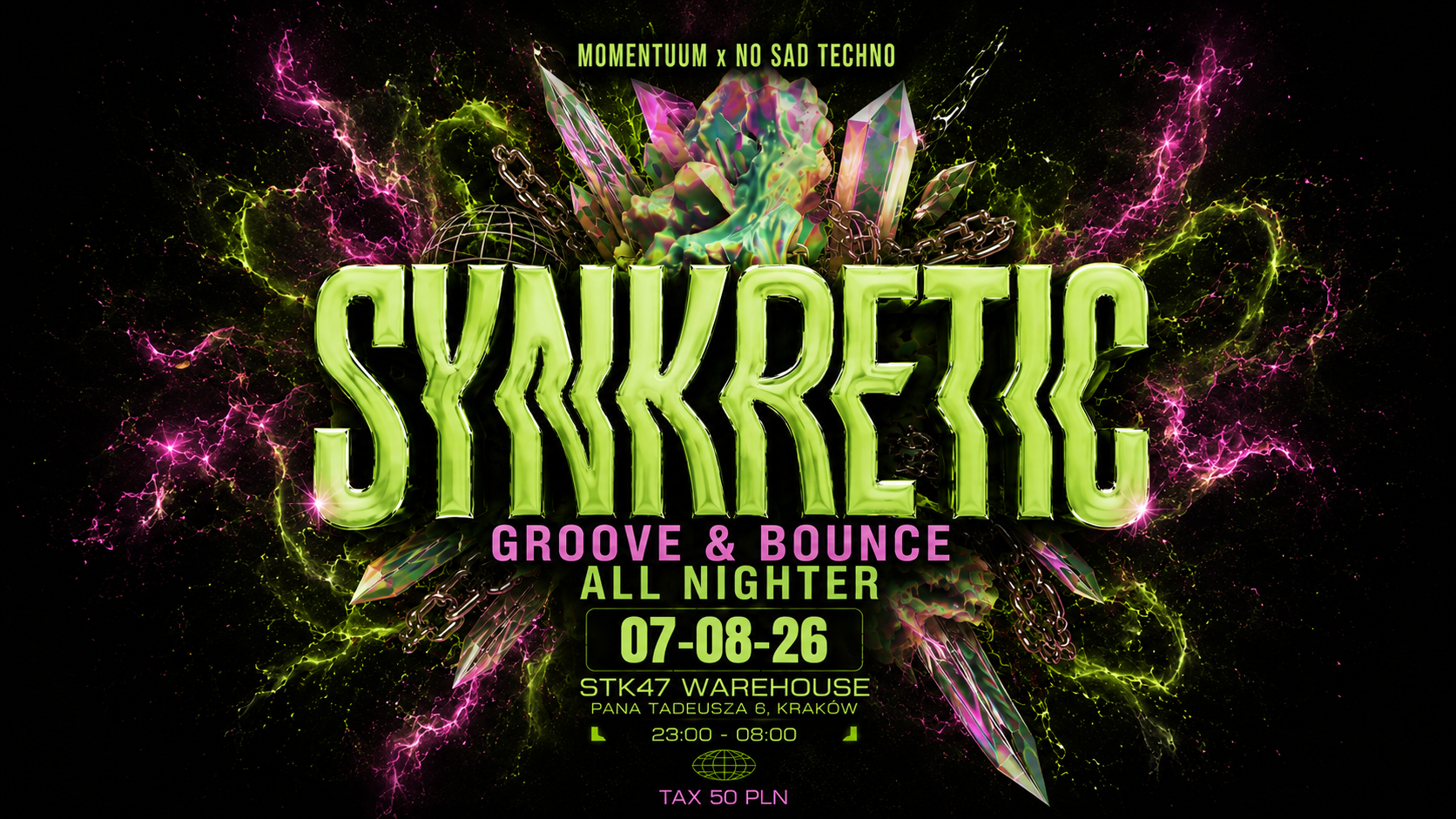 MOMENTUUM x NO SAD TECHNO pres. SYNKRETIC