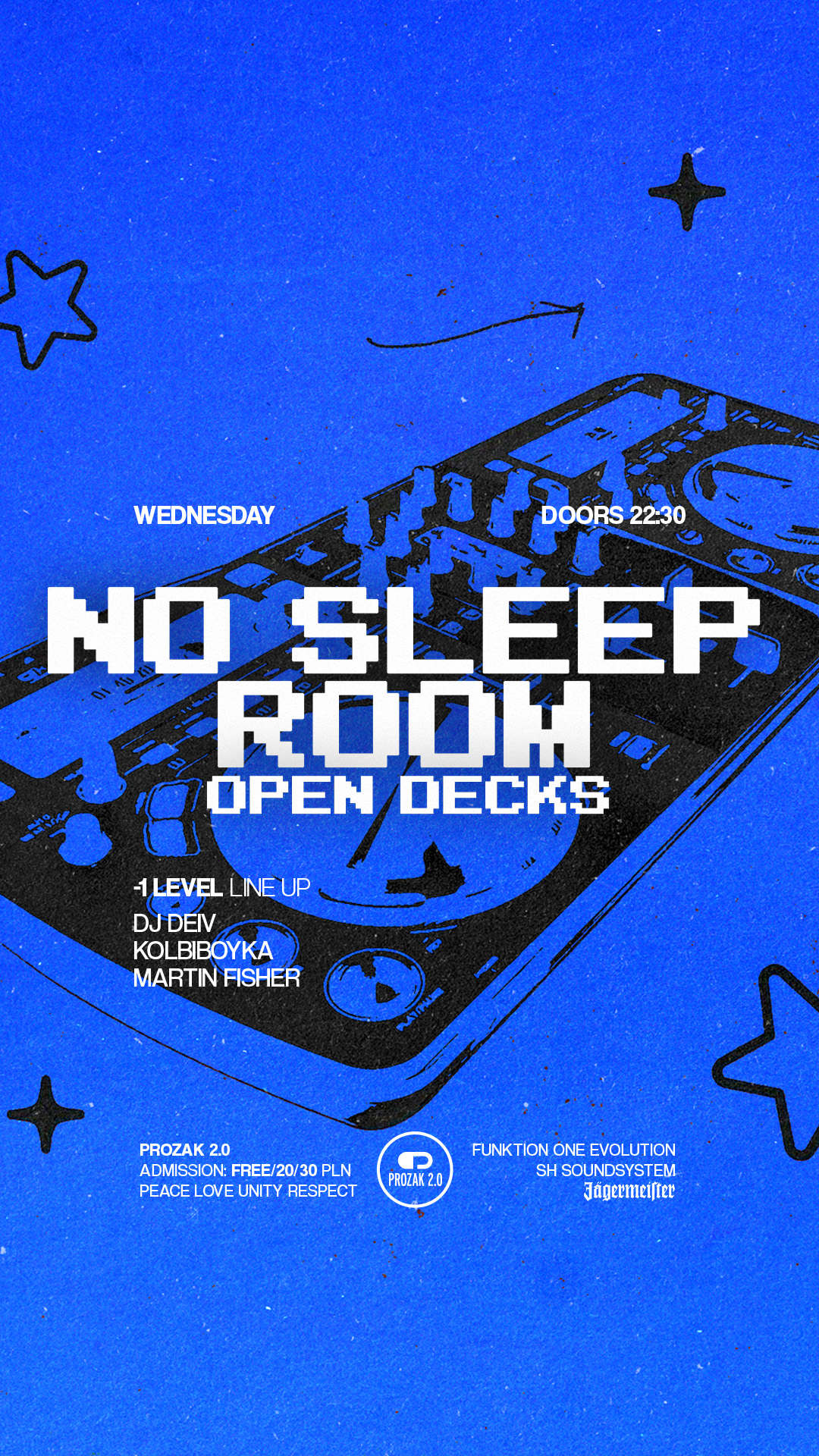NO SLEEP ROOM