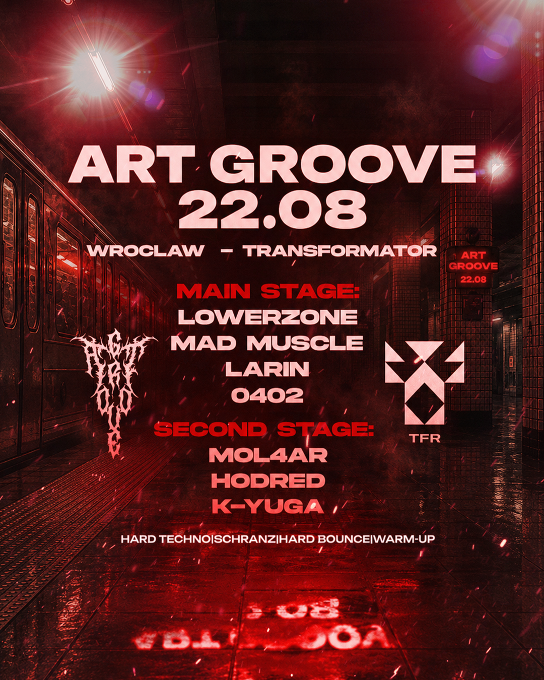 Art Groove 22.08| Transformator - LOWERZONE (Italy