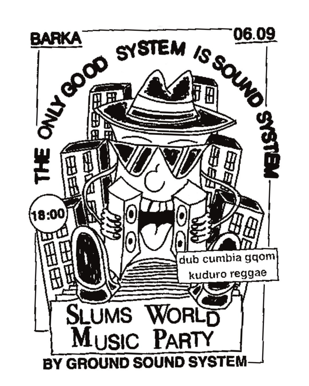 Slums World Music Party by Ground Sound System