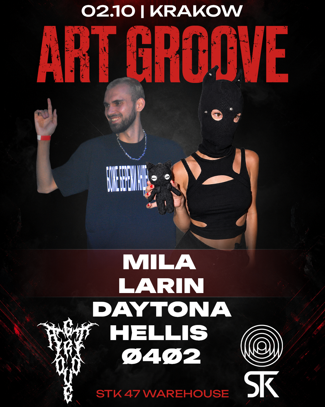 Art Groove 02.10 KRAKOW MILA, LARIN, DAYTONA, HELL
