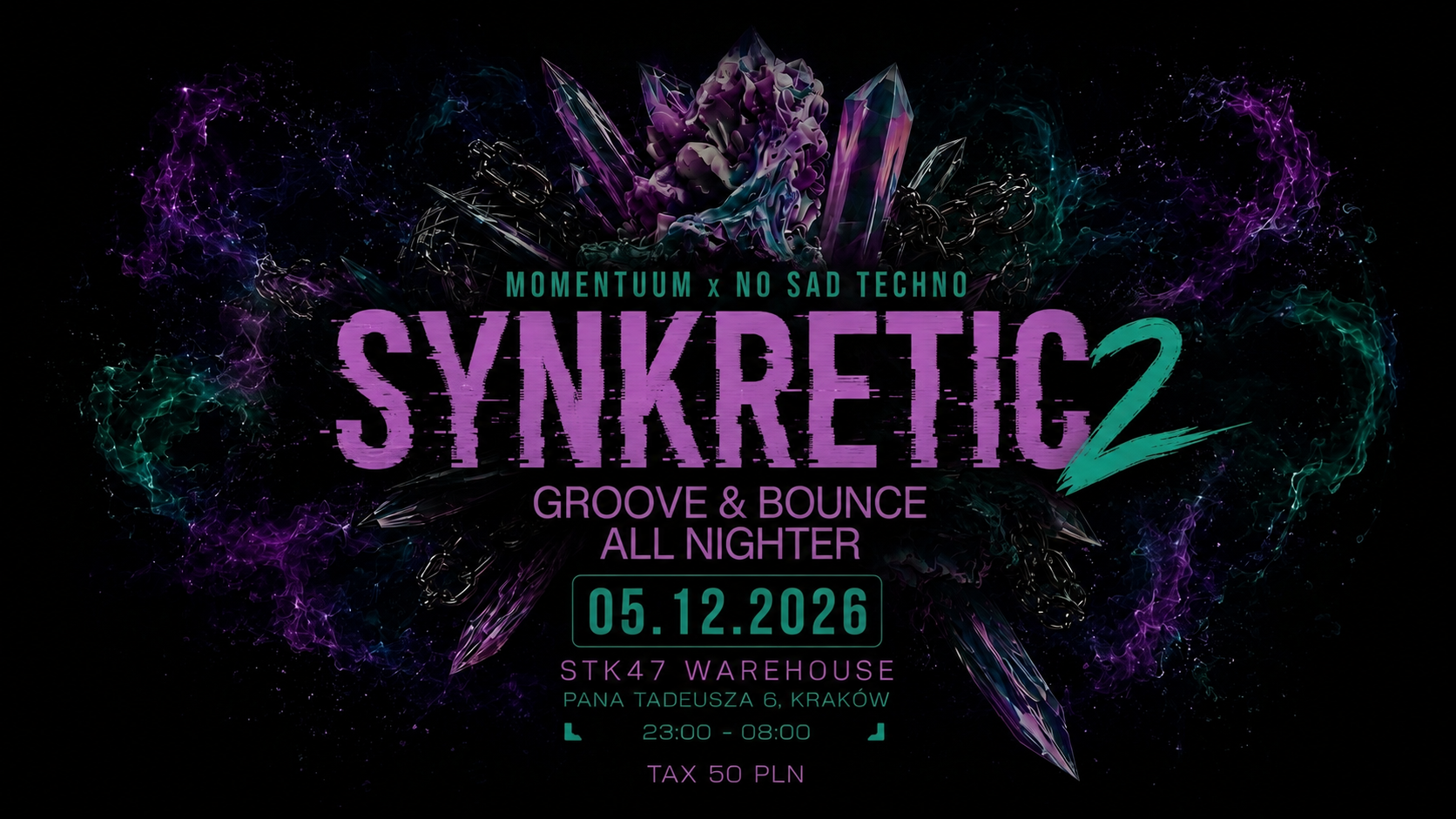 MOMENTUUM x NO SAD TECHNO pres SYNKRETIC 2
