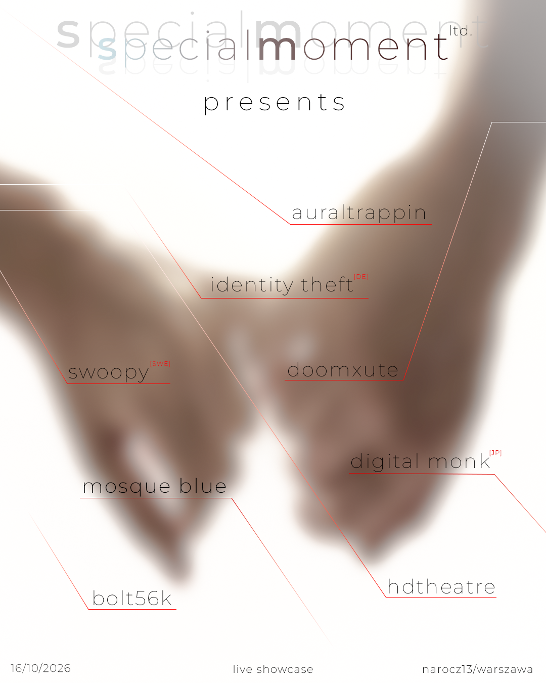 specialmoment ltd. presents: Swoopy, IDENTITY THEF